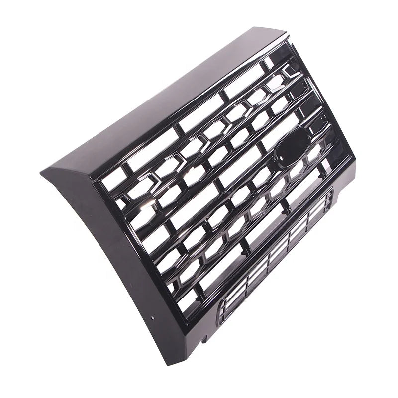 Truck Part Auto Parts Exterior Accessories Abs Plastic Black Grill Front Bumper Grill Pirrilla Fit For Land Rover Defender Trd