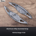 For Kia Stinger Car Interior  Accessories Aluminum Alloy Car Steering Wheel Gear Shifters Paddle Shift Extension