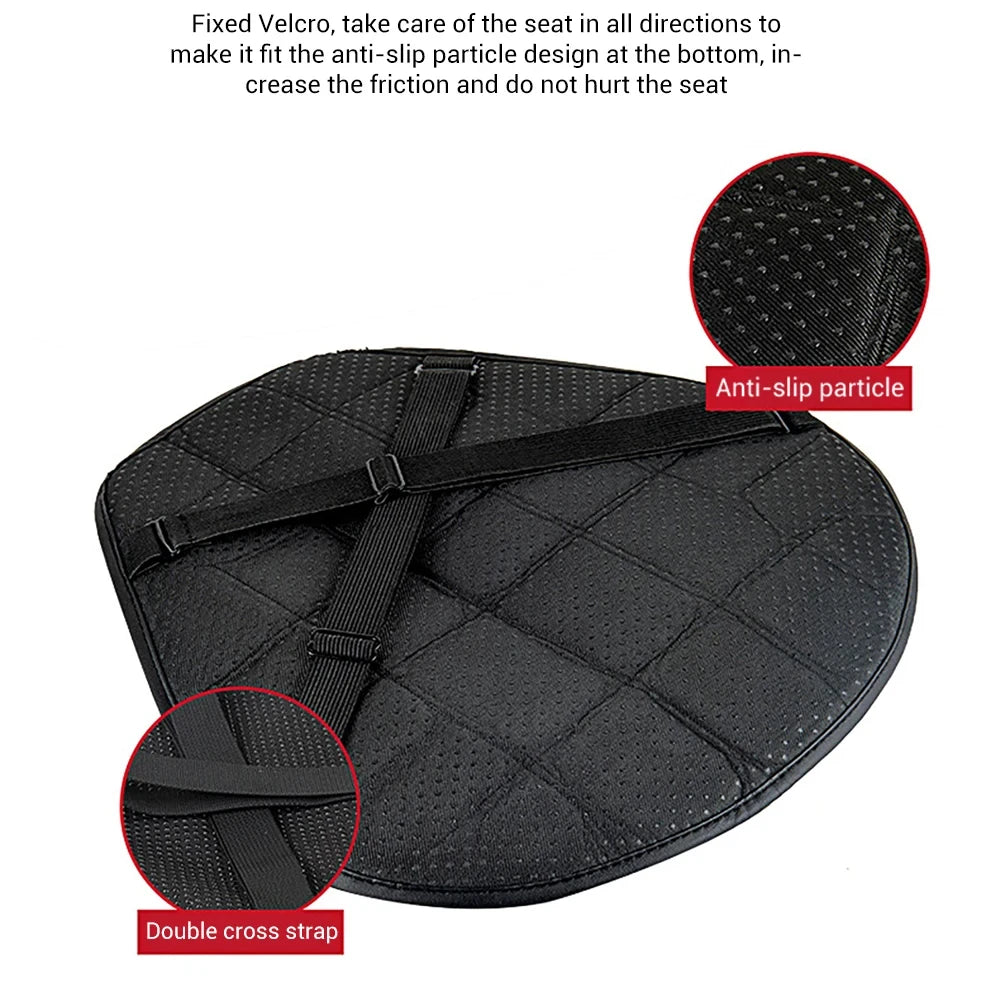 Motorcycle Seat Universal Motorbike Air Pad Cover Foam Soft Comfortable Breathable Seat Covers Mats Motorcycles Electric Bike