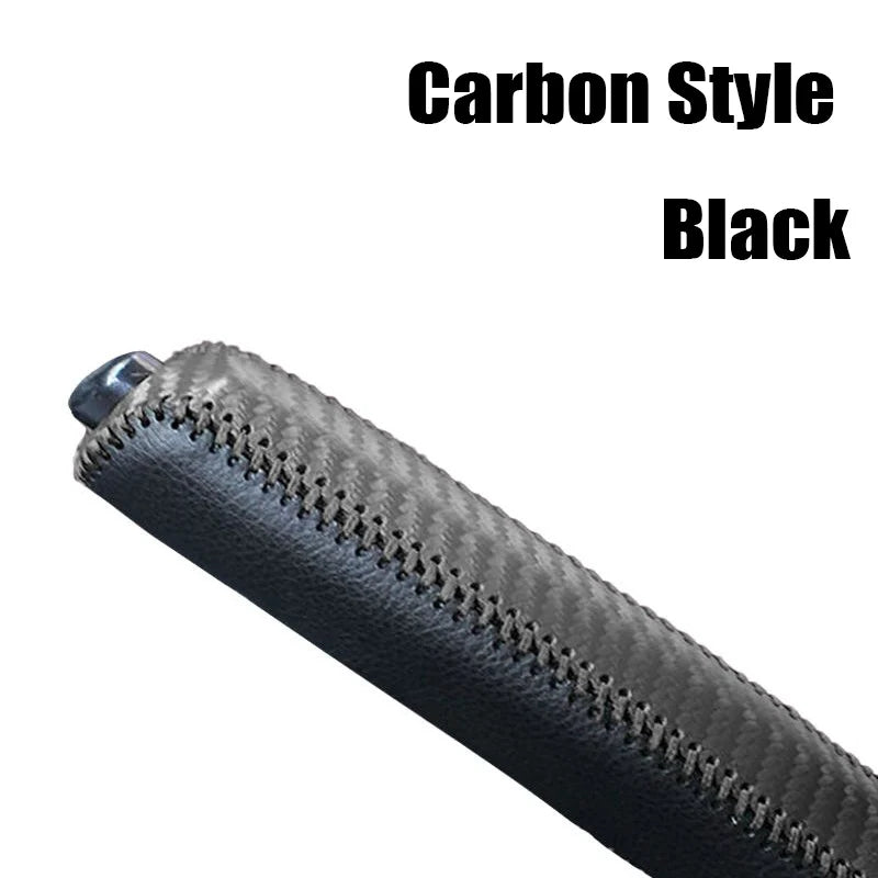 Car Leather Handbrake Cover Protective Sleeve Hand Brake Protection Car Interior Accessories