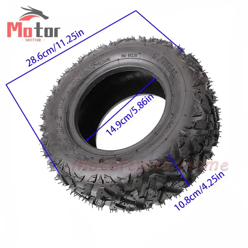 Neumático sin cámara de 13 x 5,00-6 pulgadas para ATV, cuatrimoto, karts, scooter, minimoto, cortacésped, motocicleta