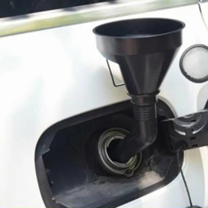 Car Engine Refueling Funnel with Filter Car Motorcycle Truck Oil Gasoline Filling Strainer Extension Pipe Hose Funnels Tool