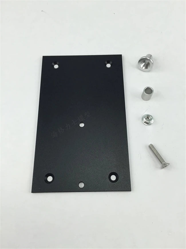 Trailer Metal Hook Lower Plate for 1/14 Tamiya RC Truck Trailer Tipper Scania 770s Benz Actros Volvo MAN LESU Iveco DIY Parts
