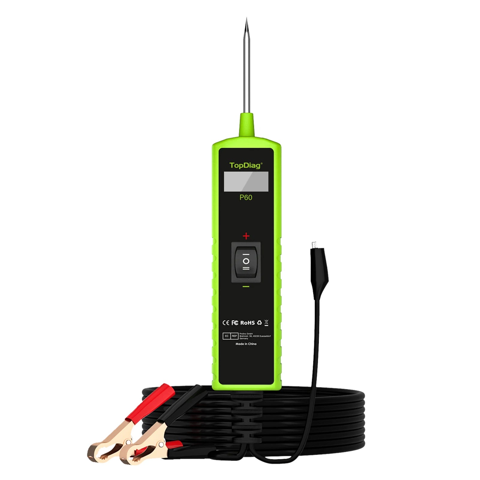 Electrical System Short Tester 6-30V DC with Function Flashlight Component Activation TopDiag P60 Automotive Circuit Tester Car