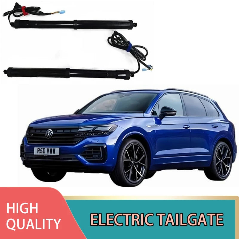 Electric tailgate modification for Volkswagen T-Cross from 2016-2023, including an electric tailgate kit for automatic lift a