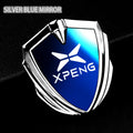 For Xiaopeng Xpeng G6 G9 P7 P7I G3 G3i P5 MONA M03 2025 Accessories Car Body Metal Shield Decorative Sticker Modification Emblem