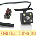 Hd dashcam rear camera reverse image 5 pin reverse camera Full day Color waterproof sunscreen 170 Angle