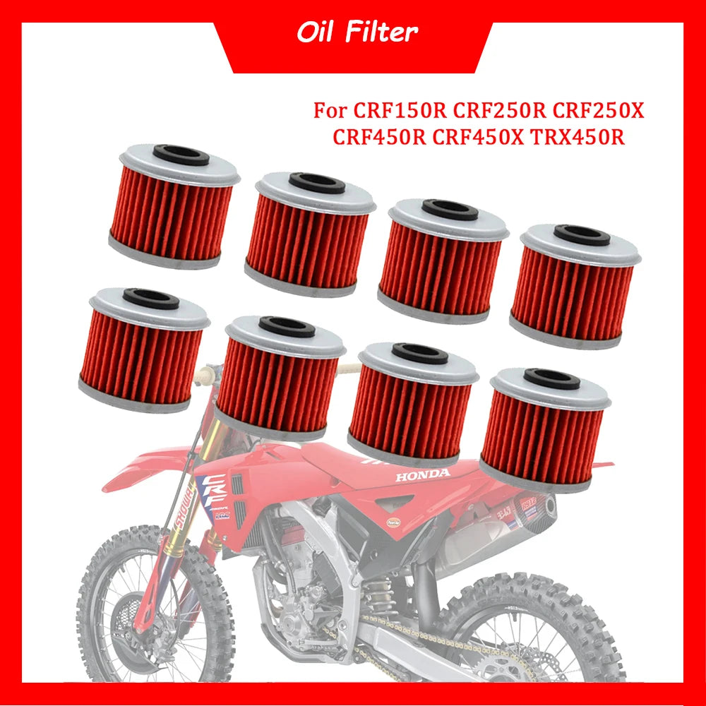 Motorcycle Engine Oil Filter Motorbike Oil Grid Filters For Honda CRF150R CRF250R CRF250X CRF450R CRF450X TRX450R