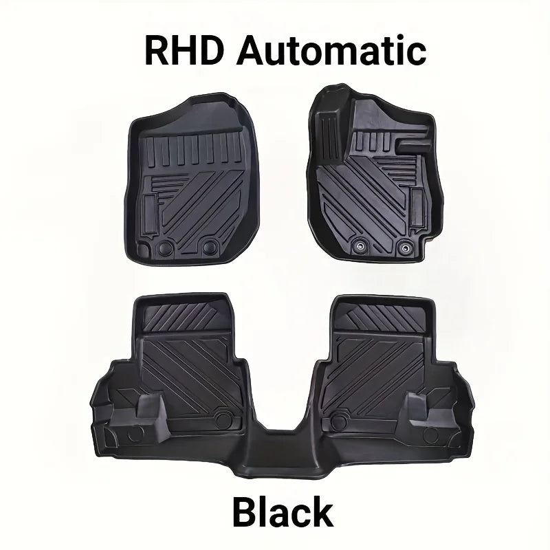 For Suzuki Jimny JB74 JB64 2019-2022 Car Floor Mats--3pcs，Floor Mats，，all weather floor mats，car floor mats