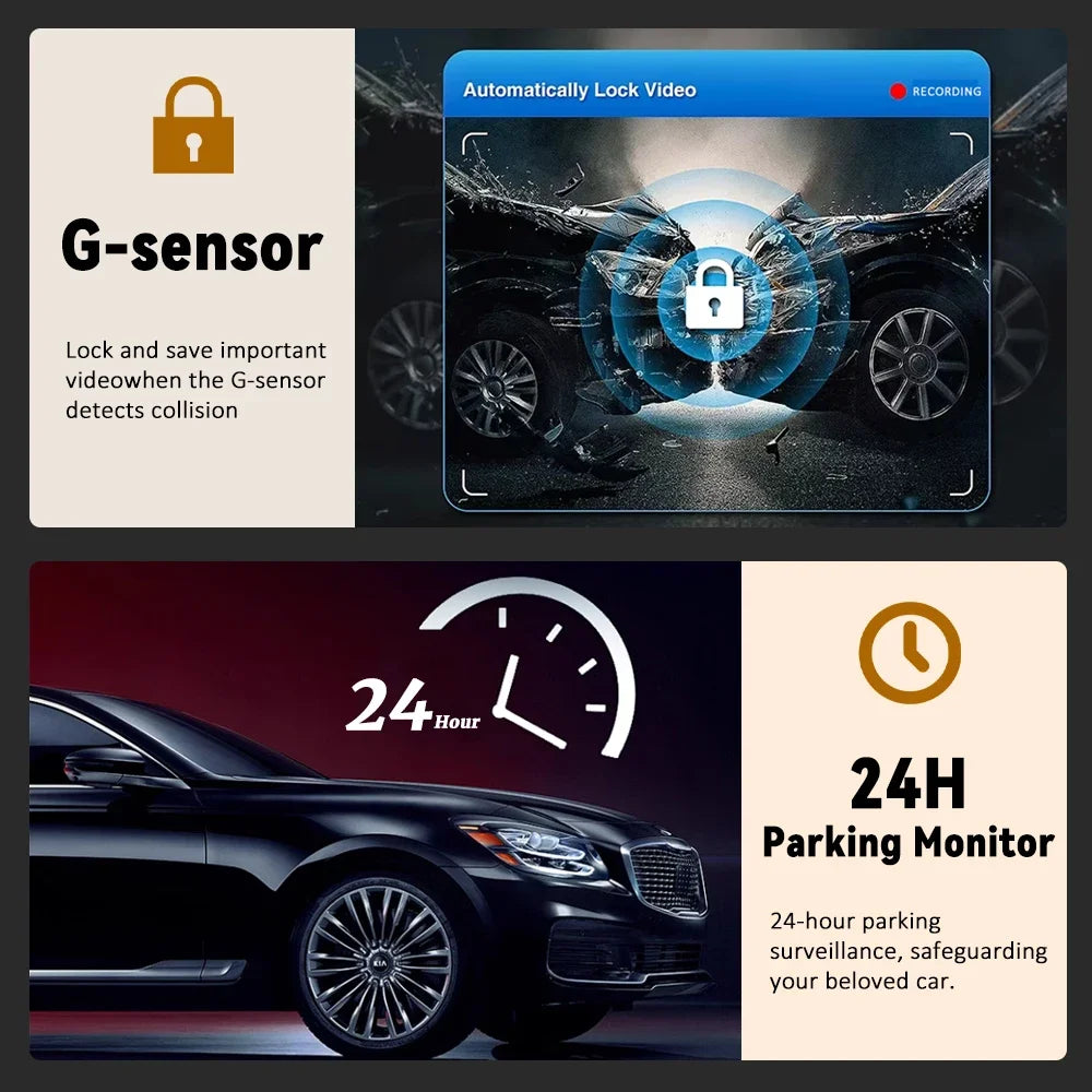 New Car Dash Cam ADAS for Car Android Player Dashcam 24 H Looping record IR Night Vision USB Dash Cam Auto Recorder with WIFI