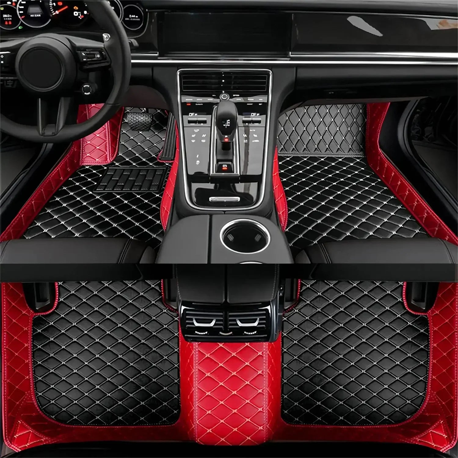 Car Floor Mats For MG eHS  2020 2021 2022 2023 2024 2025 2026 Waterproof Full Set Floor Mats For Cars Accessories