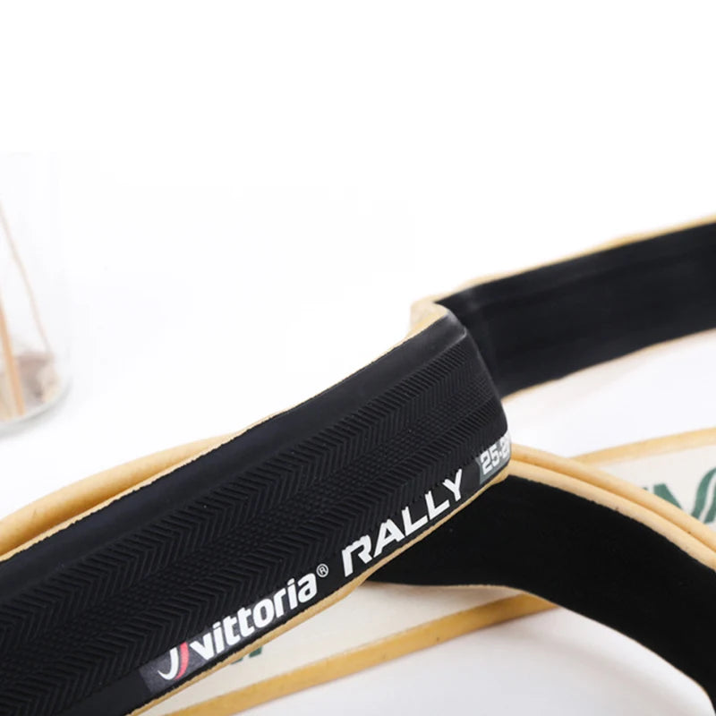 Vittoria Rally Road Bike Tubular Tires 700c X 25mm 220TPI   Rubber tubular bicycle tire 700C rim cycling tyre 25-28c