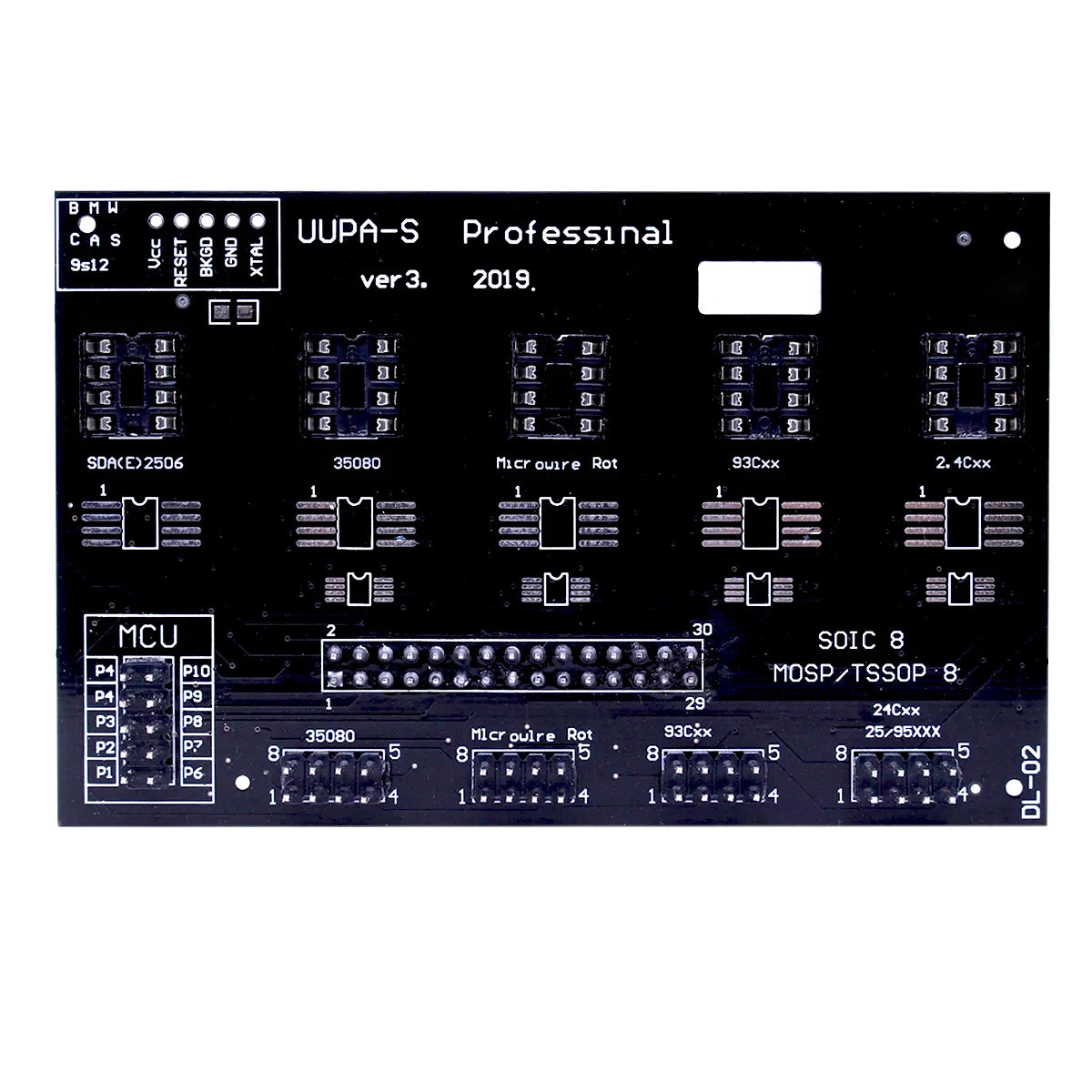 NEW SN: 050D5A5B UPA-USB V1.3 ECU Chip Tunning Tool Programmer with NEC Functions with UUPA-S Adapter Test cable for UUSP UUSP-S