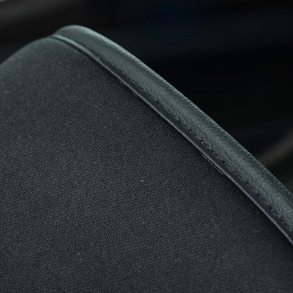 Car Front Seat Cushion  Leather Integrated Seat Cover All Seasons Universal  Fits Most Cars（18*40inch）