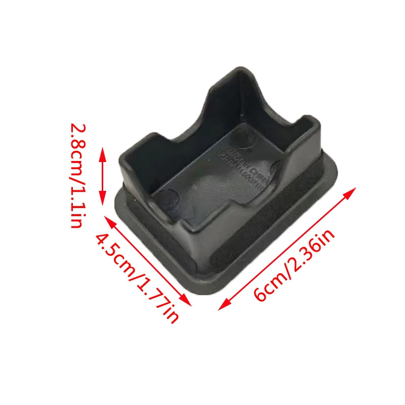 2X Stake Pocket Covers For Dodge Ram 1500 2500 2019-on Rear Truck Pickup Bed Rail Stake Pocket Plugs Hole Caps Car Part