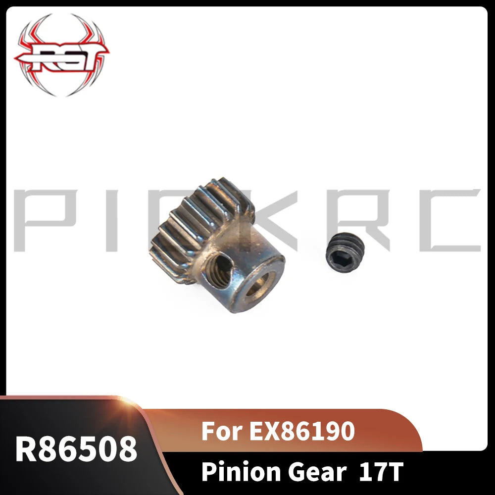 RGT Parts Metal Pinion Gear 17T Motor Gear 17T R86502 For EX86190 1/10 RC  Car Model Crawler Original Accessories