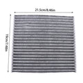 Carbon Air Filter Suitable For Cabin Air Filter Car Accessories Car Air Conditioning Filter Element Filter