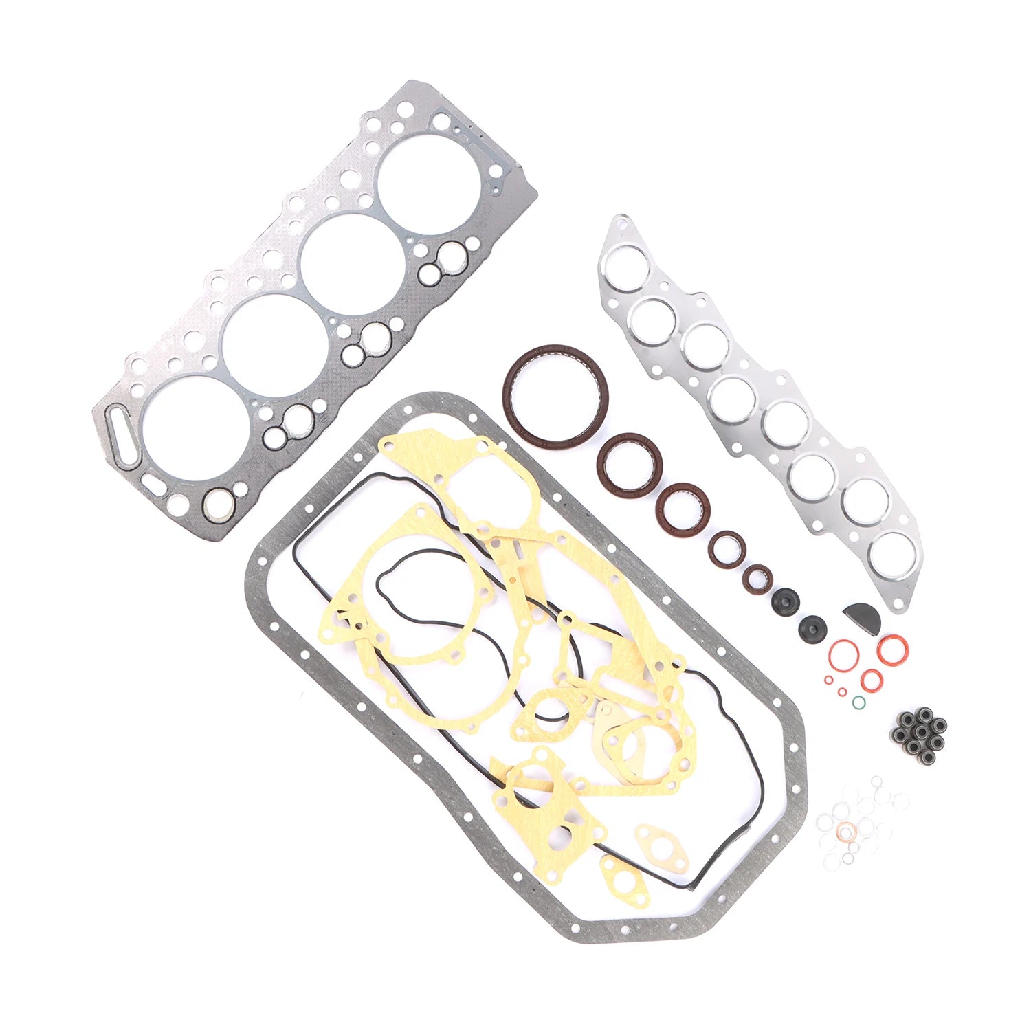 1Set Engine Gasket kit 4D55 4D56 For ford Pickup Mitsubishi Engine Galant Pjero Delica L300 L200 Excavator Professional Parts