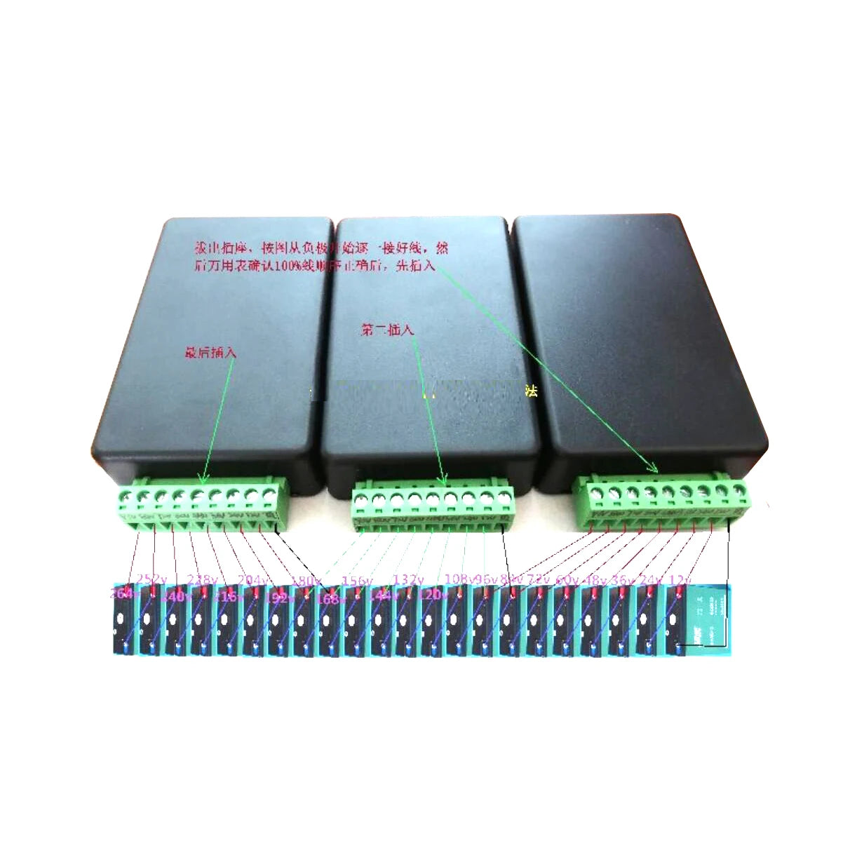 4A Lead Acid Battery Active Equalizer Balancer Board Automatic Voltage Balance DC 24V 36V 48V 60V 72V 96V Electric Vehicle CAR