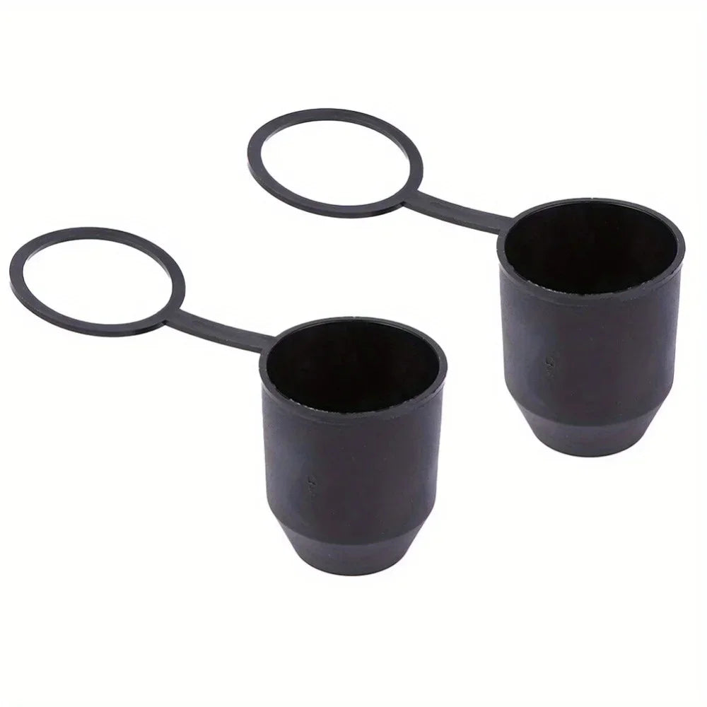 2PCS Universal Trailer Hitch Ball Tow Bar Cover Protection Cap For Caravan Truck Car Trailer Towball Protective Cover