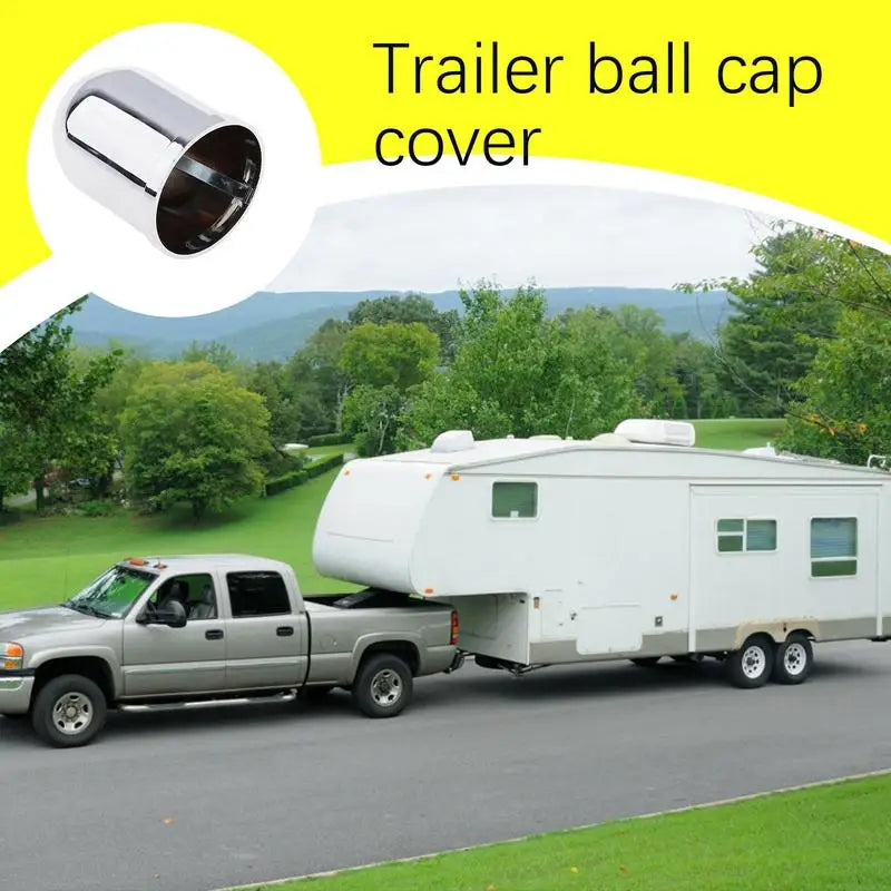 Hitch Ball Cover Secure Tow Hitch Cover Waterproof Heavy-Duty Protective Car Accessories For Boat Protection Truck Towing Car