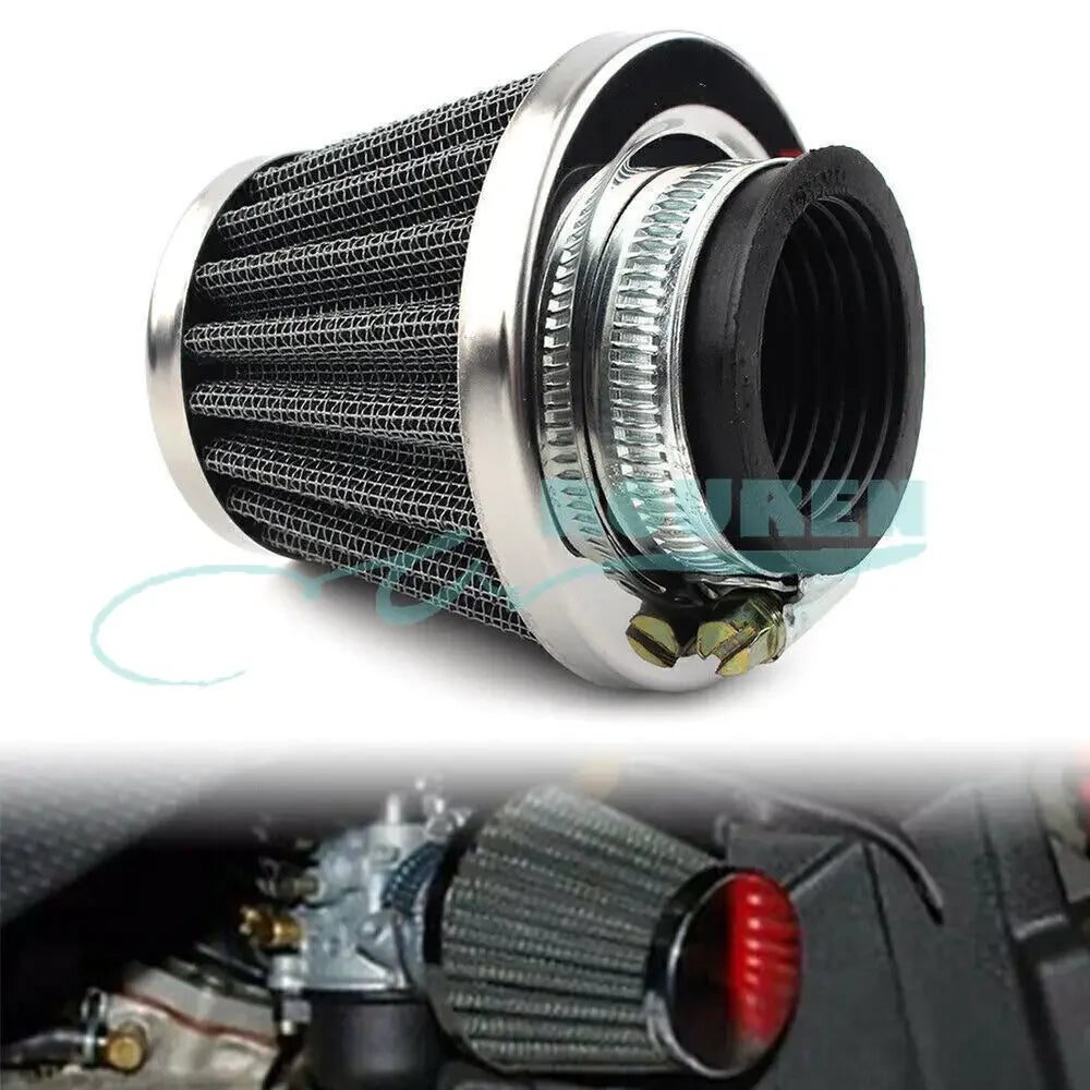 Motorcycle Air Filter Suitable For ATV Scooters Pit Bikes Karts Four-Wheelers 35mm38mm42mm45mm 48mm 50mm 54mm 58mm 60mm Straight