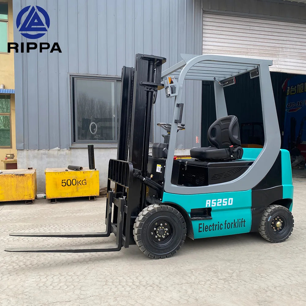 Hot Sale 3.5 Ton Small Four-Wheel Drive Lift Truck All Rough Terrain Stacker CE Approved Hydraulic Electric Forklift