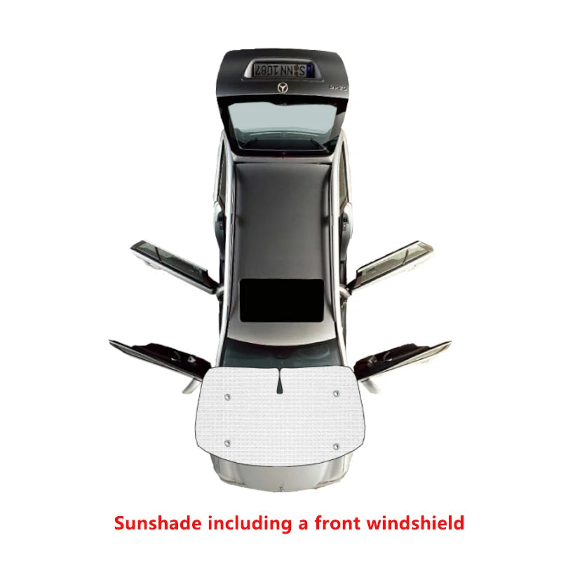 Car Full Coverage Sun Visor For Volkswagen VW Taos 2019 2020 2021 2022 2023 Auto Accessories Anti-UV Protection Window Sunshade