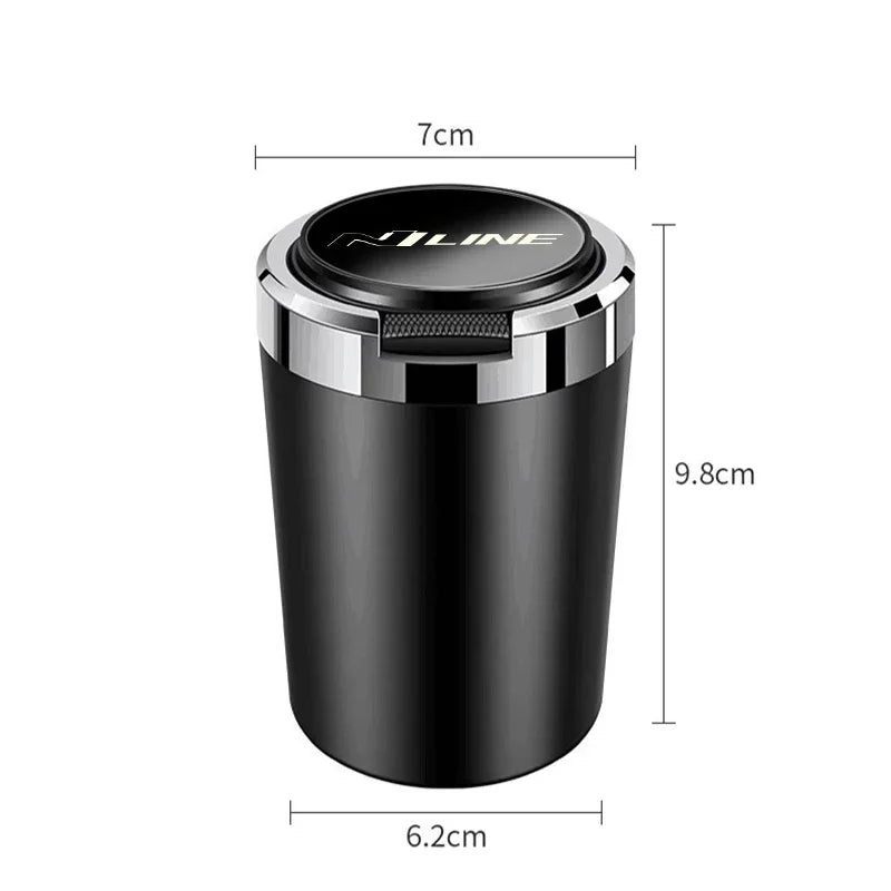 car ashtray accessories for vehicles Car novelty for Hyundai n performance n nline tucson kona sonata veloster i30 i20 elantra