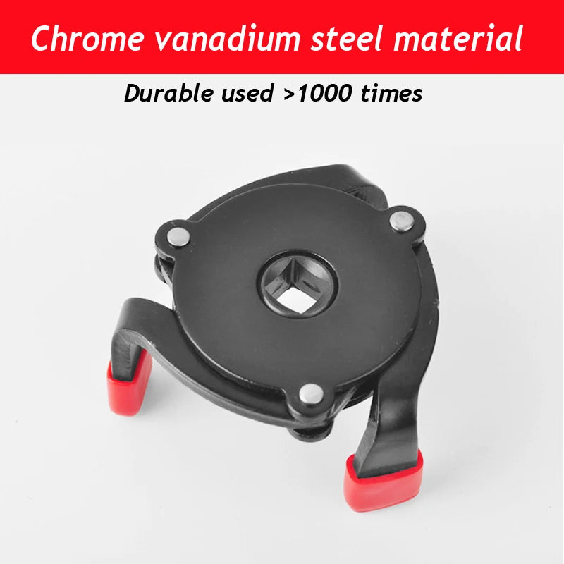 Universal 3 Jaw High Quality Oil Filter Remover Tool Cars Oil Filter Removal Tool Interface Special Tools Oil Filter Wrench Tool