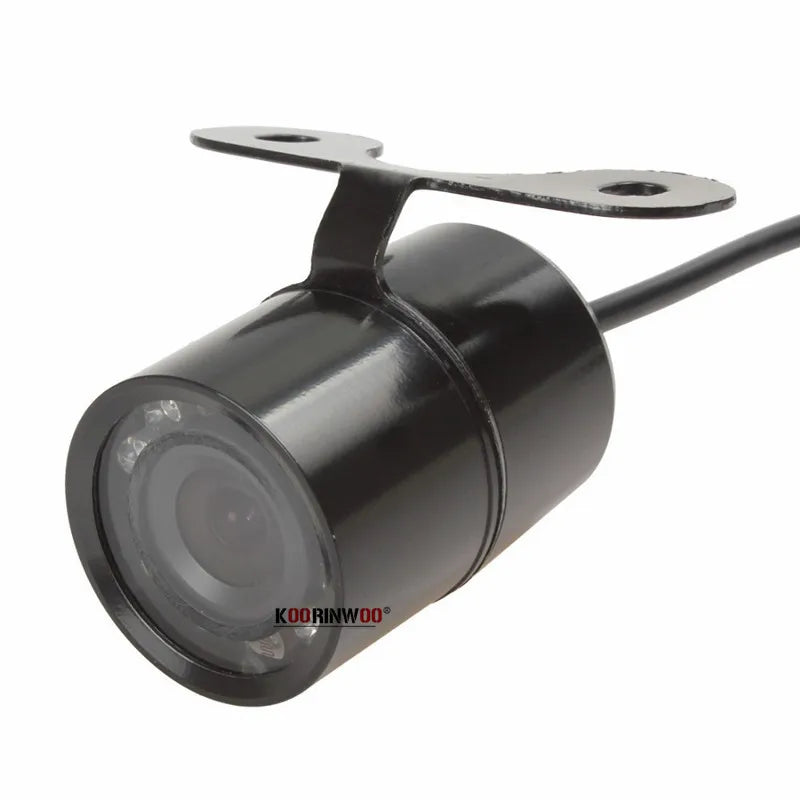 Cars Rearview Camera HD CCD Auto 9 Infrared IR Lights Waterproof Front Cam Back Detector Panoramic Accessories Vehicle Parking