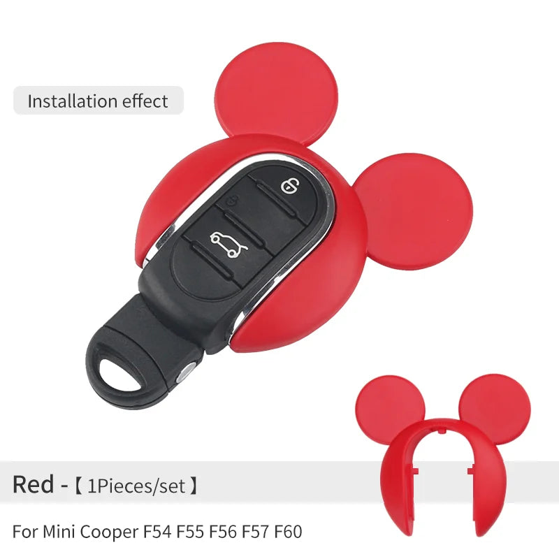 Car Key Case Protector Cover For Mini Cooper S JCW F56 F60 F55 F54 F57 Countryman Clubman Car Styling Key Decorative Accessories