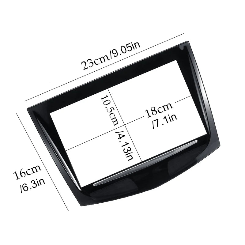Car Touch screen display Frame Radio Player Panel For Cadillac ATS CTS SRX XTS 2018 2019 2020/2013 2014-2017 Auto Accessories
