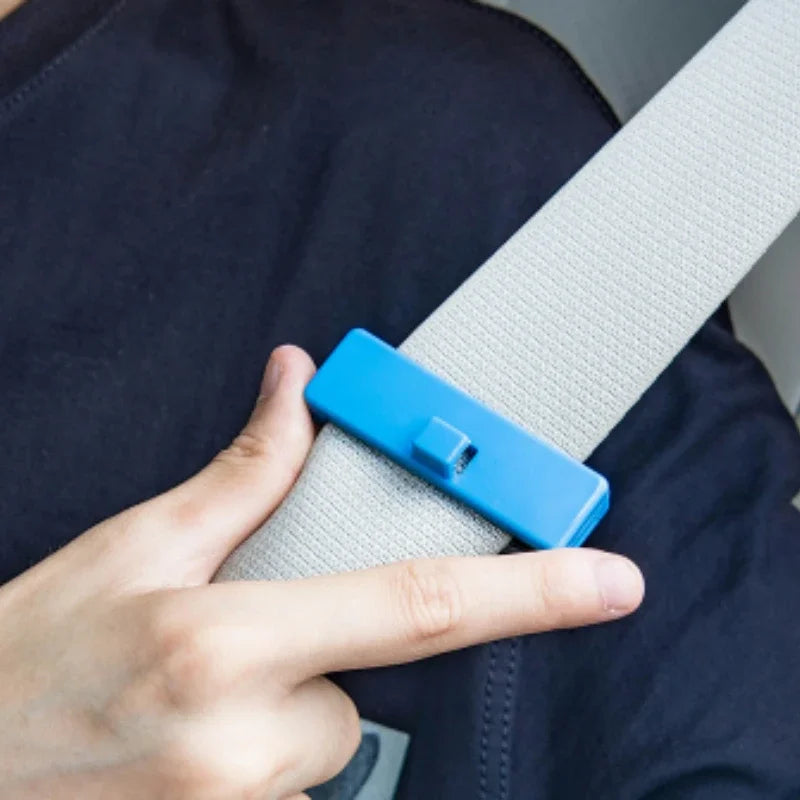 2 Car Seat Belt Clip Seat Belt Clip Adjuster  Adjuster Seat Belt Buckle Car Shape Safety Stopper  Car Accessories Interior