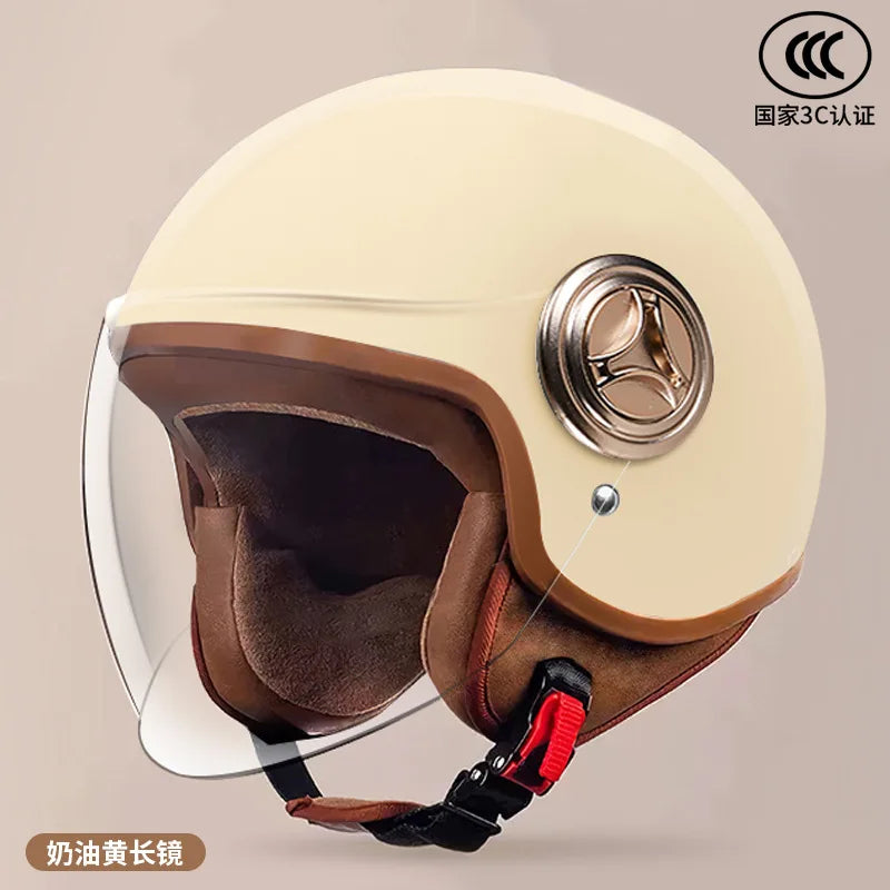 Motorcycle Helmet Unisex Scooter Motos Helmets Casco Capacete  Men and Women Capacetes De Moto