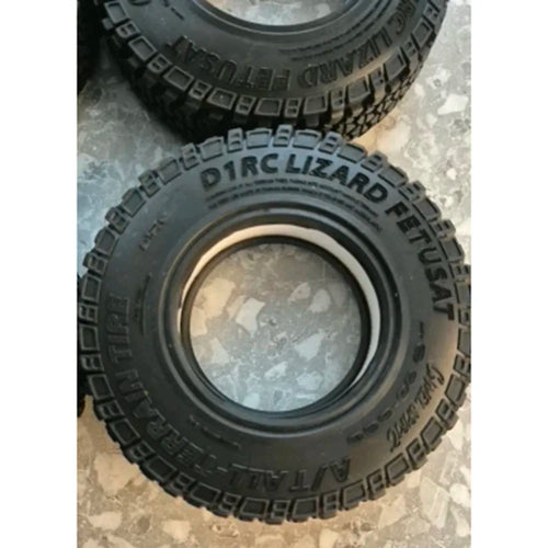 1.9-inch Rubber Tires 95mm Wheel for 1/10 RC Crawler Car TRX4 Defender Bronco AXIAL SCX10 RC4WD D90 Wraith Yikong Jeep TF2 Capra
