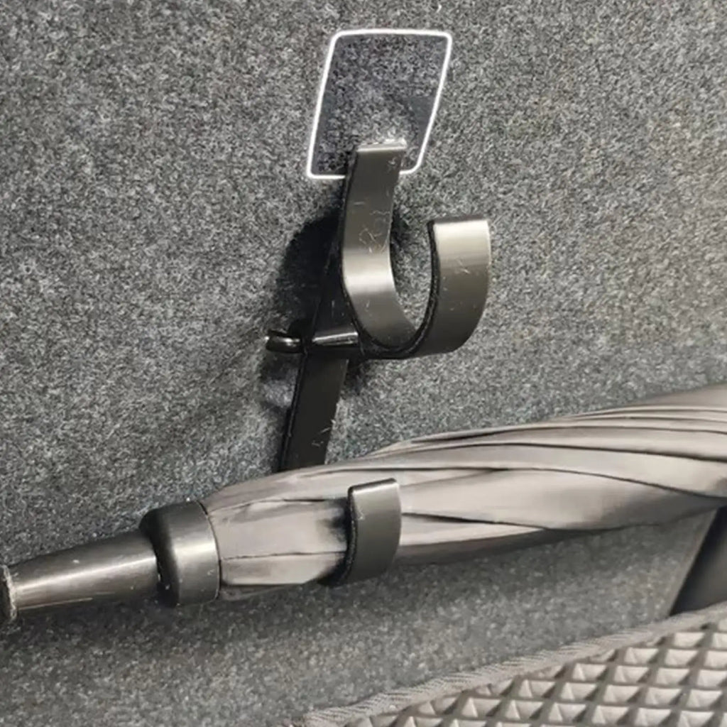 Car Umbrella Holder 2 Pieces Car Purse Holder Space-Saving Vehicle Hanger for Trunk Automotive SUV Truck Umbrella Handbag