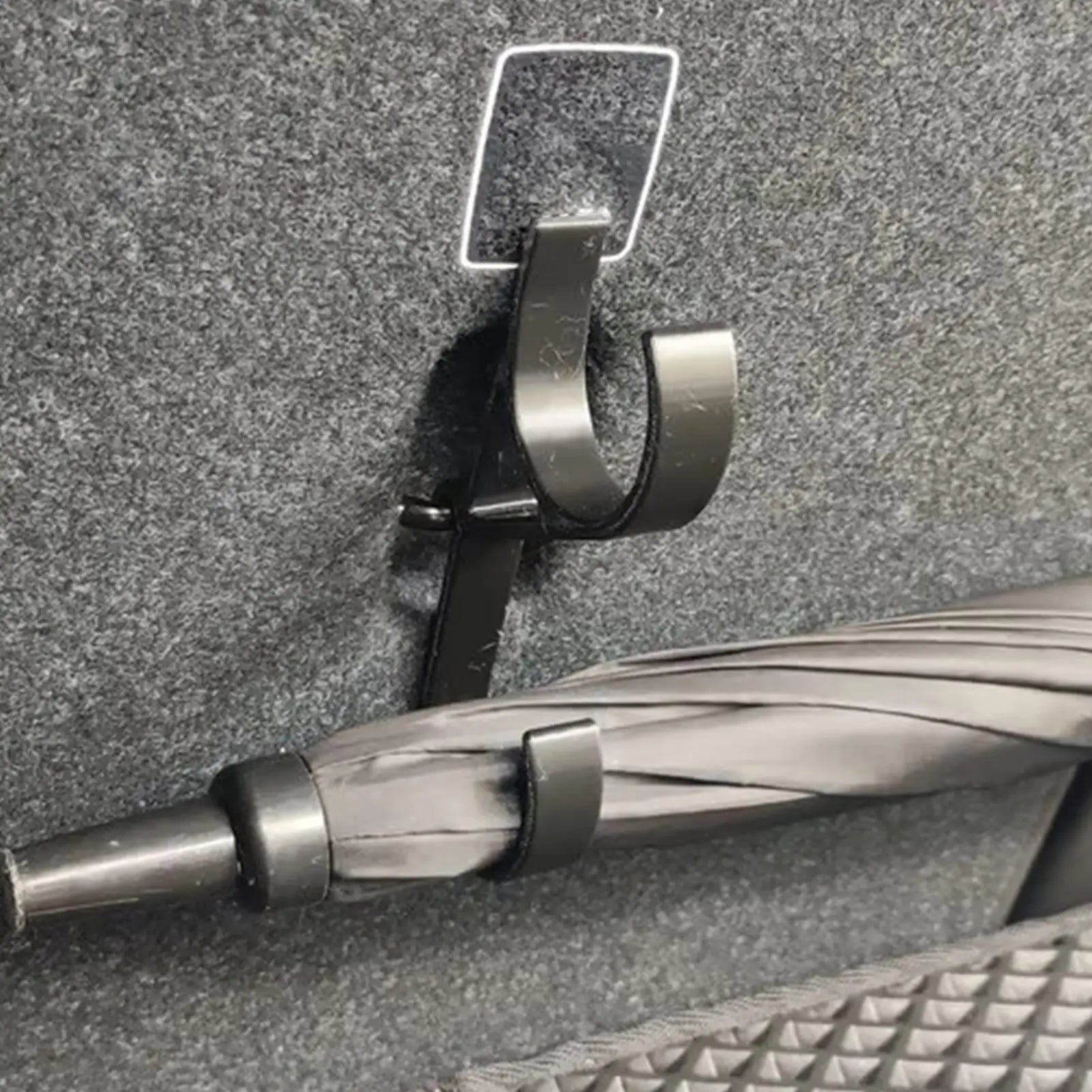Car Umbrella Holder 2 Pieces Car Purse Holder Space-Saving Vehicle Hanger for Trunk Automotive SUV Truck Umbrella Handbag