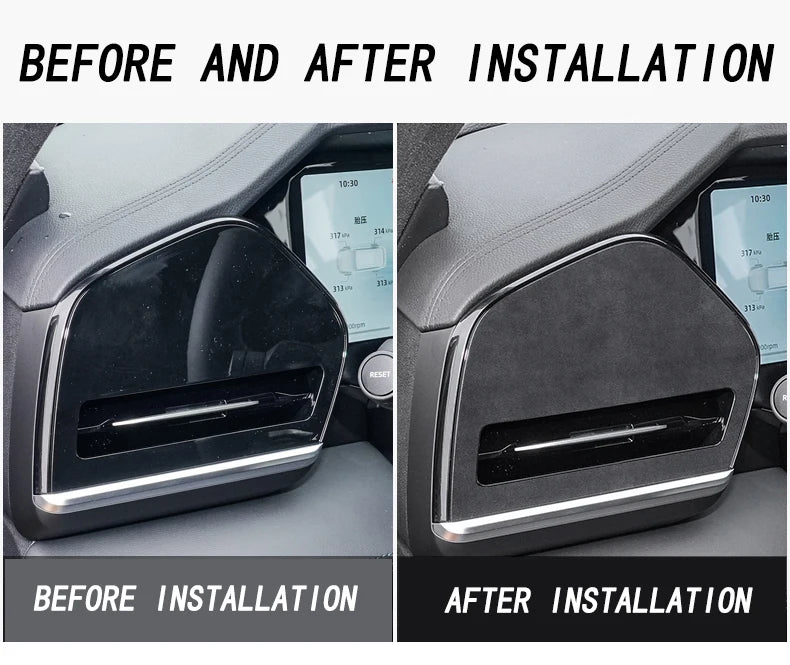 Car interior decoration accessories with color changing patches for air vents for GEELY Monjaro 2TH 2025