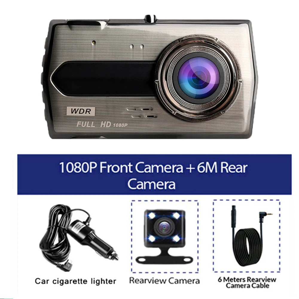 Car DVR WiFi Dash Cam Rear View 1080P HD Car Camera Drive Video Recorder Night Vision Car Accessories Dashcam Auto Black Box GPS