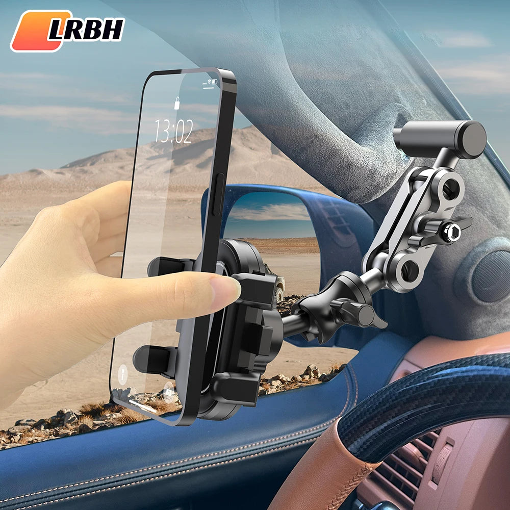 [Car Handle Armrest Phone Holder] Car A-pillar Mobile Phone Bracket Off-road Vehicle Truck Handle Armrest Handle Mobile Phone
