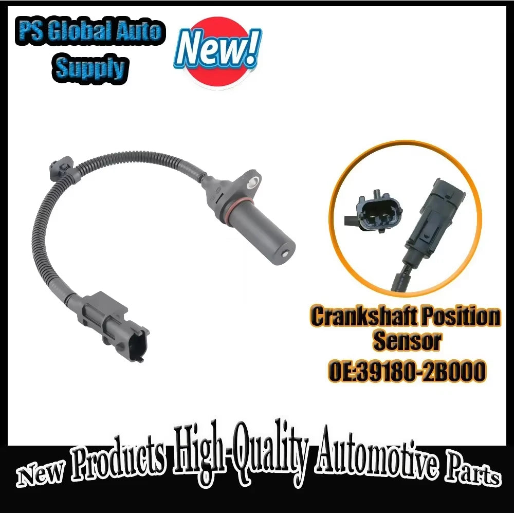 Crankshaft position sensor For Hyundai i20 i30 i40 IX20/35, Veloster Accent Elantra KIA RIO 1.6L 1.8L 391802B000 39180-2B000
