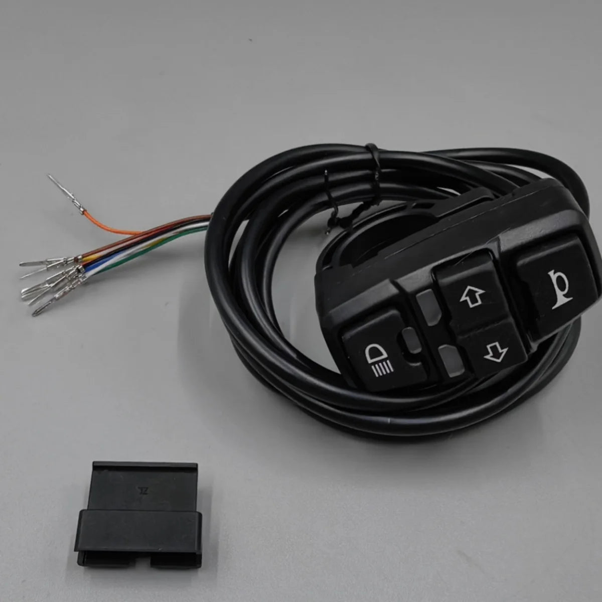 Electric Bike Scooter Switch Headlight Turn Signal Horn Switch 36V/48V ON/OFF Control Switch Waterproof for E-Bike motorcycle