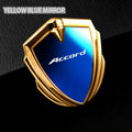 For Accord 8th gen 9th gen 10th gen 7th gen 11th gen 2009 2023 2024 Accessories Car Body Metal Shield 3D Emblem Sticker Badge