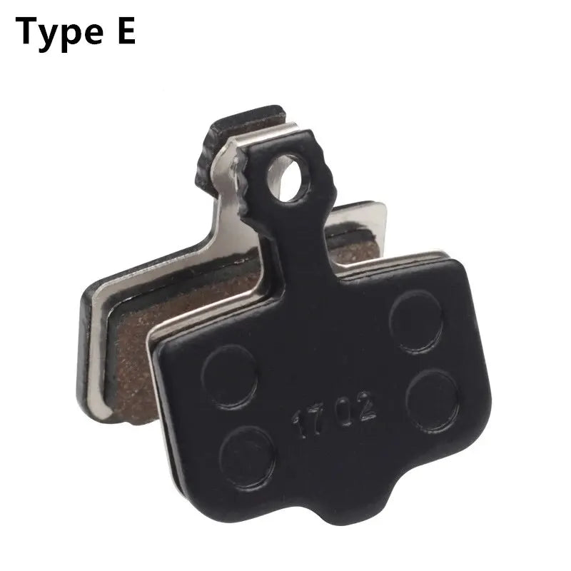 Pastillas de freno de disco semimetálicas para bicicleta de montaña (4 pares) para Shimano B01S, G01S, A01S, XTR, XT, SLX, Deore, Sram, Guide Level, HRD, Red, Etap, Magura