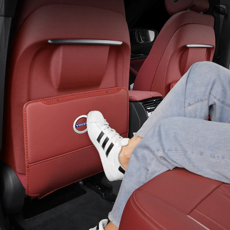 Volvo XC40 XC60 XC70 XC90 C30 C70 S60 S80 S90 V40 V50 V60 V90 T5 T6 Car Seat Back Storage Rear Anti-Wear Backrest Anti-kick Pad