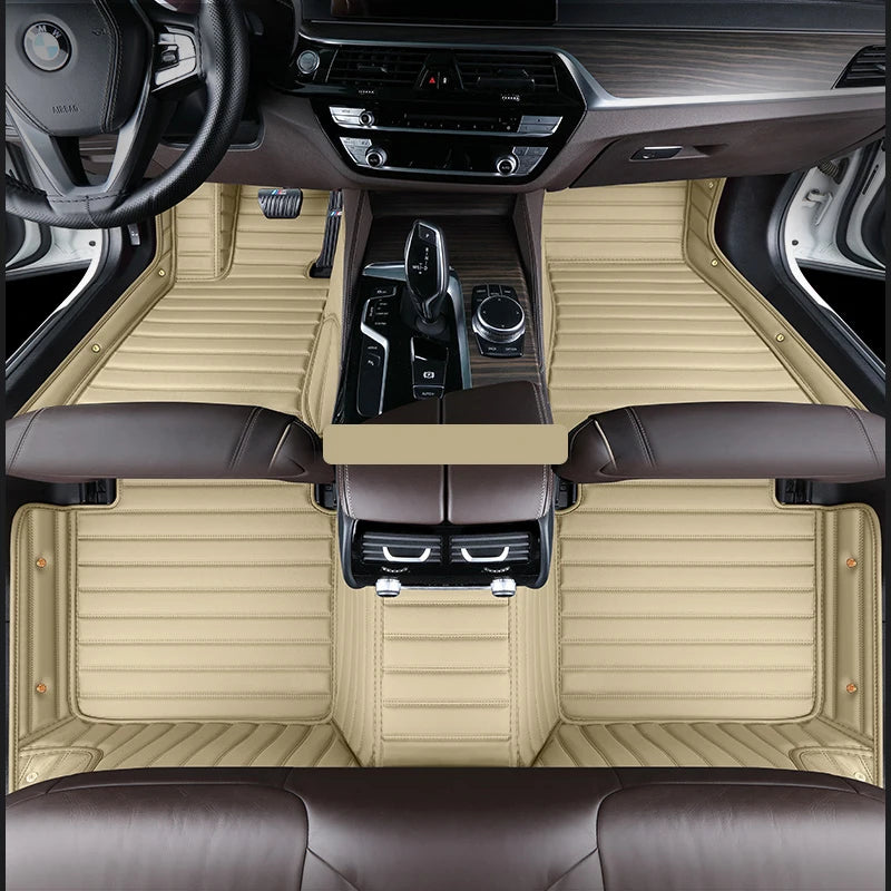 Car floor mats for Ford Mustang 2011 2012 2013 2014 Custom auto foot Pads automobile carpet cover