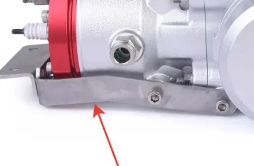 Surfboard accessories, tail fin + charger + carburetor + motor + cable + starter key + shoes + spark plugs, etc.