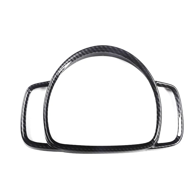Car Carbon Styling Interior Modification Electric Window Decoration Cover For Smart Fortwo 451 Car Accessories Sticker