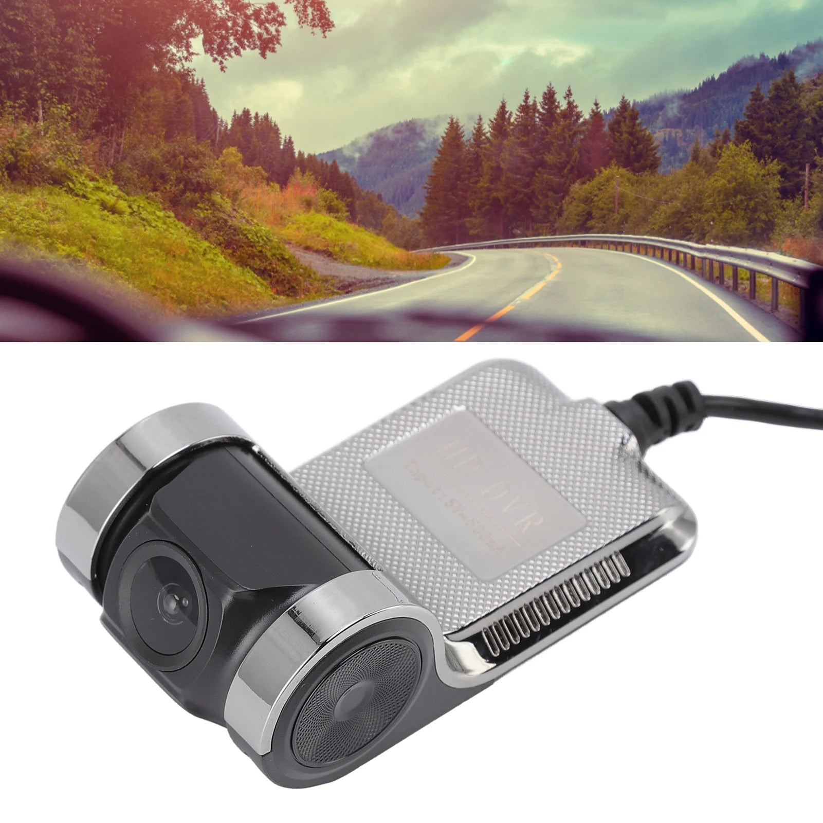 Car DVR Car Dash Camera HD Night Vision Loop Recording Motion Detection USB DVR Driving Recorder with ADAS USB Car Dash Camera